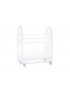 Presto Acrylic Bookcase/Cart