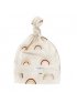 Top Knot Beanie Tencel - Canyon Rainbow