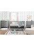 Hudson 3 Drawer Changer Dresser Grey