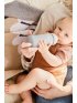Glass Baby Bottle (240ml) - Quiet Grey