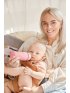 Glass Baby Bottle (240mL) - Rose Pink