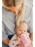 Glass Baby Bottle (240mL) - Rose Pink