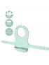 Silicone Baby Bib - Mint Green