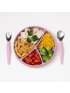 Stainless Steel Cutlery - Purple Rose
