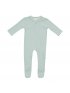 Zippered Footie - Sage