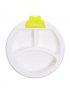 Plato Warm Feeding Plate - Lime