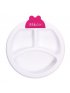 Plato Warm Feeding Plate - Pink