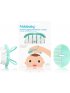 Head-Hugging Hairbrush + Comb Set