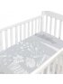 Percale Dream Crib Sheet - Bunny Grey