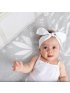 Percale Dream Playard Sheet - Bunny Grey
