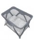 Percale Dream Playard Sheet - Bunny Grey