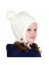 Knit Bear Beanies - Cream Bear