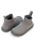 Hi-Top Knit Shoes - Grey