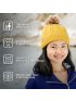 Cable Knit Beanie Adult Size - Grey