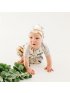 Top Knot Beanie Tencel - Safari Jungle