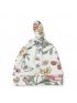 Top Knot Beanie Tencel - Secret Garden