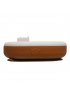 Silicone Divided Plate with Lid - Ginger Honey
