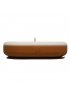Silicone Divided Plate with Lid - Ginger Honey