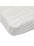Crib Sheet - Grey Mudcloth