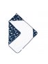 Hooded Towel Set  - Blue Whales