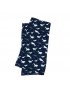 Muslin Swaddle - Blue Whales