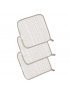 Deluxe Washcloth 3 Pack - Grey Mudcloth