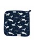Deluxe Washcloth 3 Pack - Blue Whales