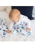 Cotton Muslin Sleep Bag 0.7 TOG - Sea