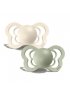 Couture Latex Pacifier 2 Pack - Ivory/Sage