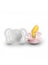 Couture Latex Pacifier 2 Pack - Blossom/Haze