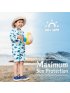 Long Sleeve One Piece UV Jumpsuit - Blue Whale