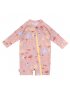 Long Sleeve One Piece UV Jumpsuit - Tidal Pool