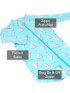 Long Sleeve One Piece UV Jumpsuit - Watermelon
