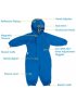 Cozy-Dry Waterproof Play Suit - Watermelon Pink