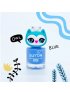 Peel Off Nail Polish Blue with Owl Ring