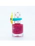 Peel Off Nail Glitter Pink with Giraffe Ring