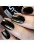 Peel Off Nail Polish Black & Gold with Penguin Ring