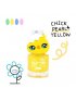 Peel Off Nail Polish Pearl Yellow with Chick Ring
