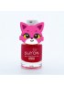 Peel Off Nail Polish Pearl Dark Red with Fox Ring