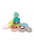 Stacking Containers with Silicone Lids
