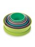 Stacking Containers with Silicone Lids