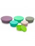 Stacking Containers with Silicone Lids