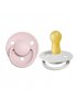 De Lux Natural Rubber Pacifier 2 Pack - Blossom/Haze