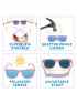 Urban Xplorer Glasses Mirrored Aurora Lenses - Peachy Pink