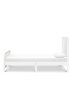 Jenny Lind Twin Bed - White