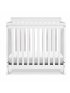 Kalani 4 in 1 Convertible Mini Crib - White