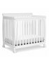 Kalani 4 in 1 Convertible Mini Crib - White