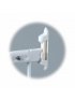 Angle Mount Safeway Gate -G2100  White