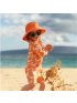 Kids One Piece UV Sun Suit - Crabby Crab