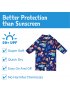 Kids One Piece UV Sun Suit - Sea Friends